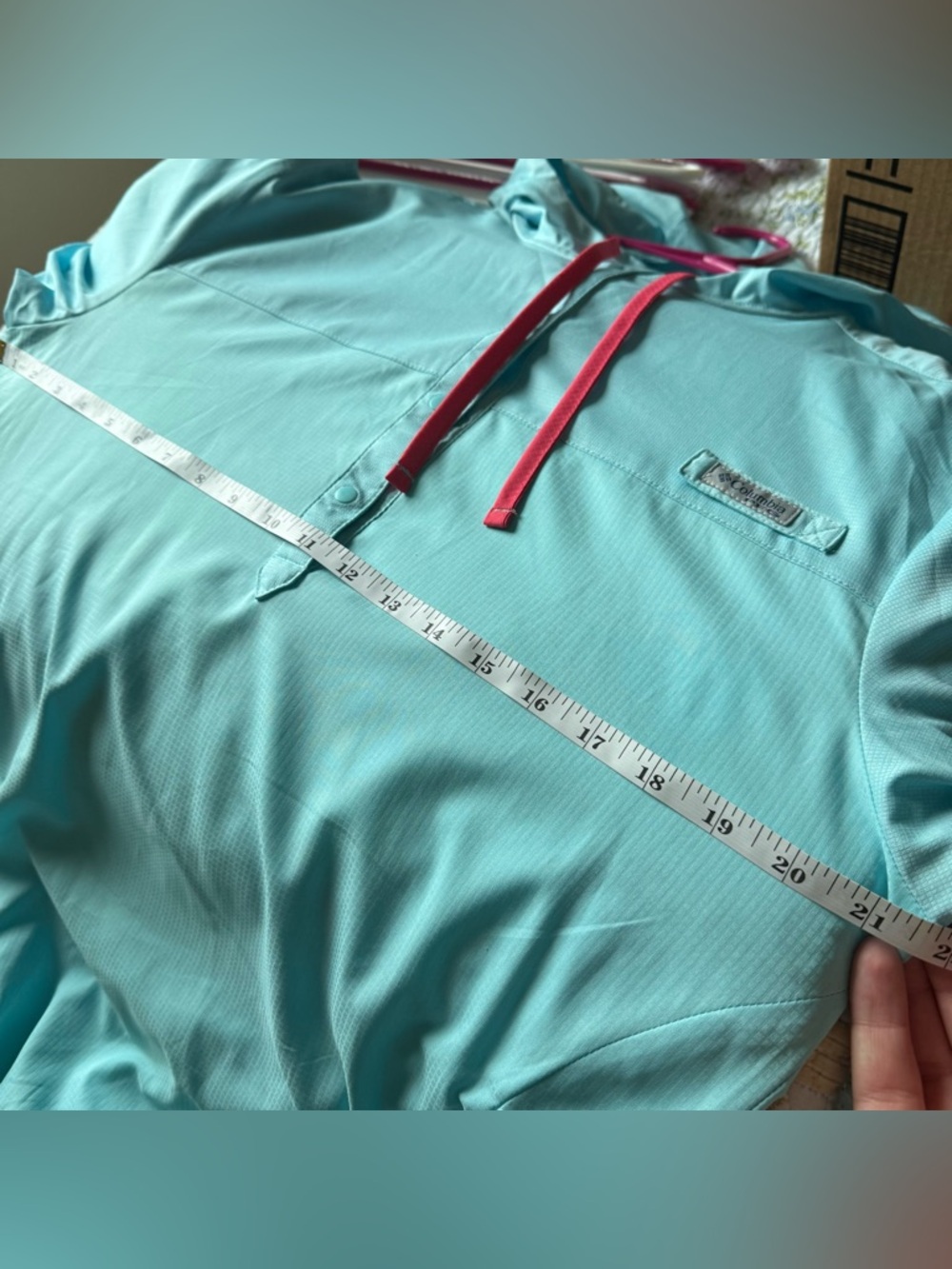 NWOT Columbia Light Weight Wind or Fishing Long Sleeve Pullover Shirt Women’s M - Picture 7 of 7
